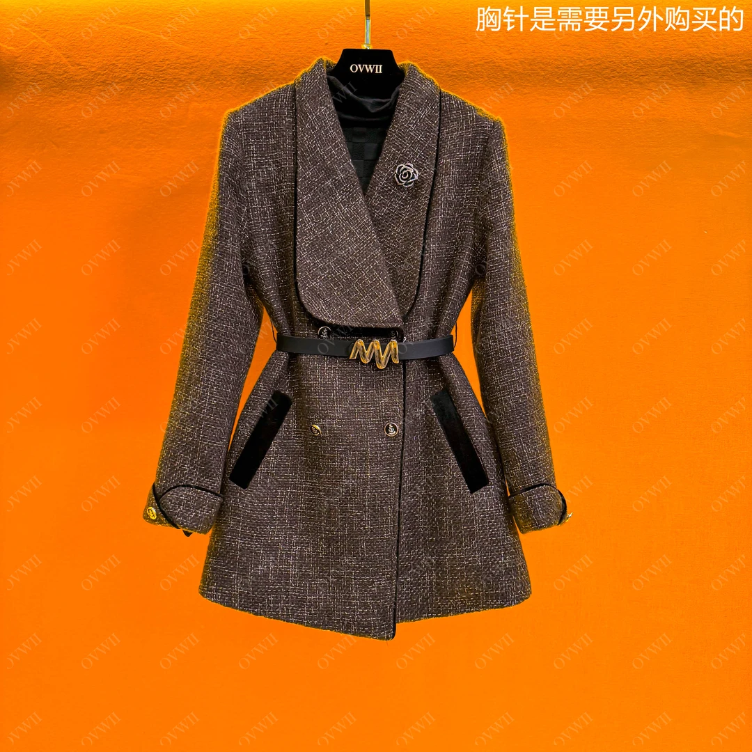 冬淼兰1a【OVWII】经典时尚气质棉服外套（XH786）女装