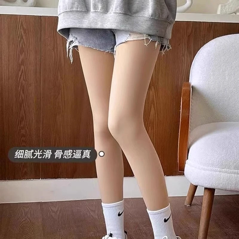 春秋款懒人免脱袜美腿显瘦百搭光腿神器防勾丝