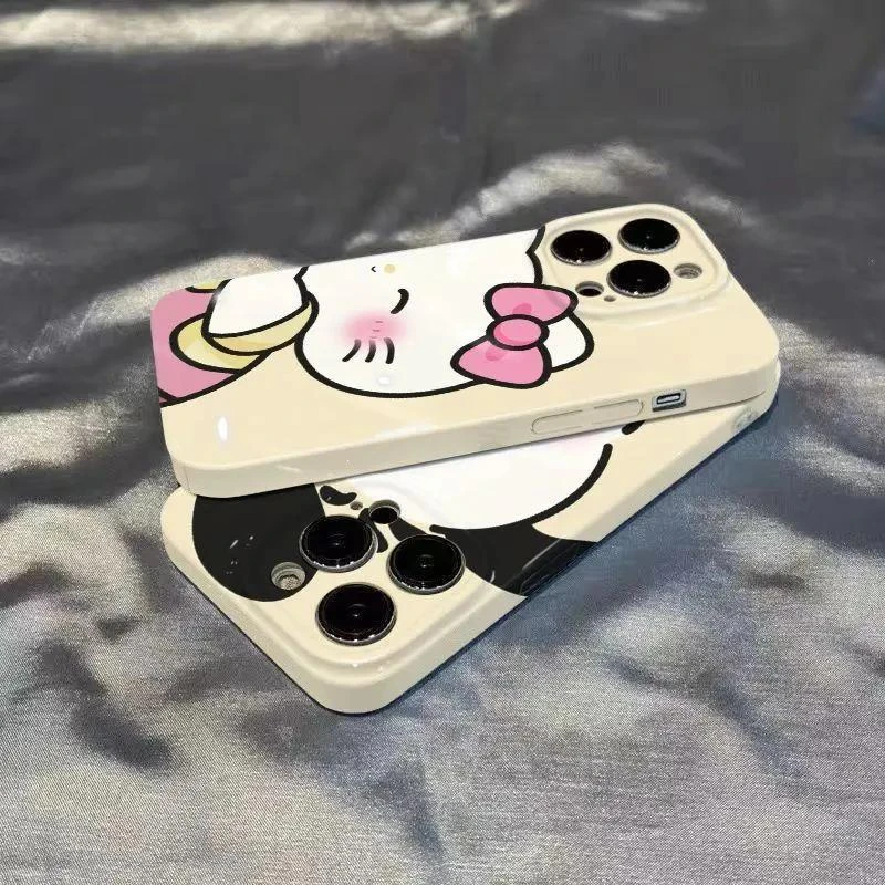 靓壳卡通情侣凯蒂猫菲林壳苹果13promax手机壳iphone11全包14硬12