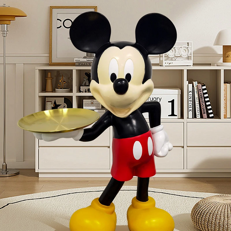 落地大米奇大号摆件玄关客厅电视柜摆件米老鼠展示柜装饰品5577