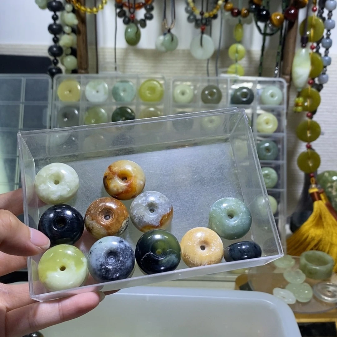 【闪购商品】蛇纹石玉珠宝奇石未镶嵌53