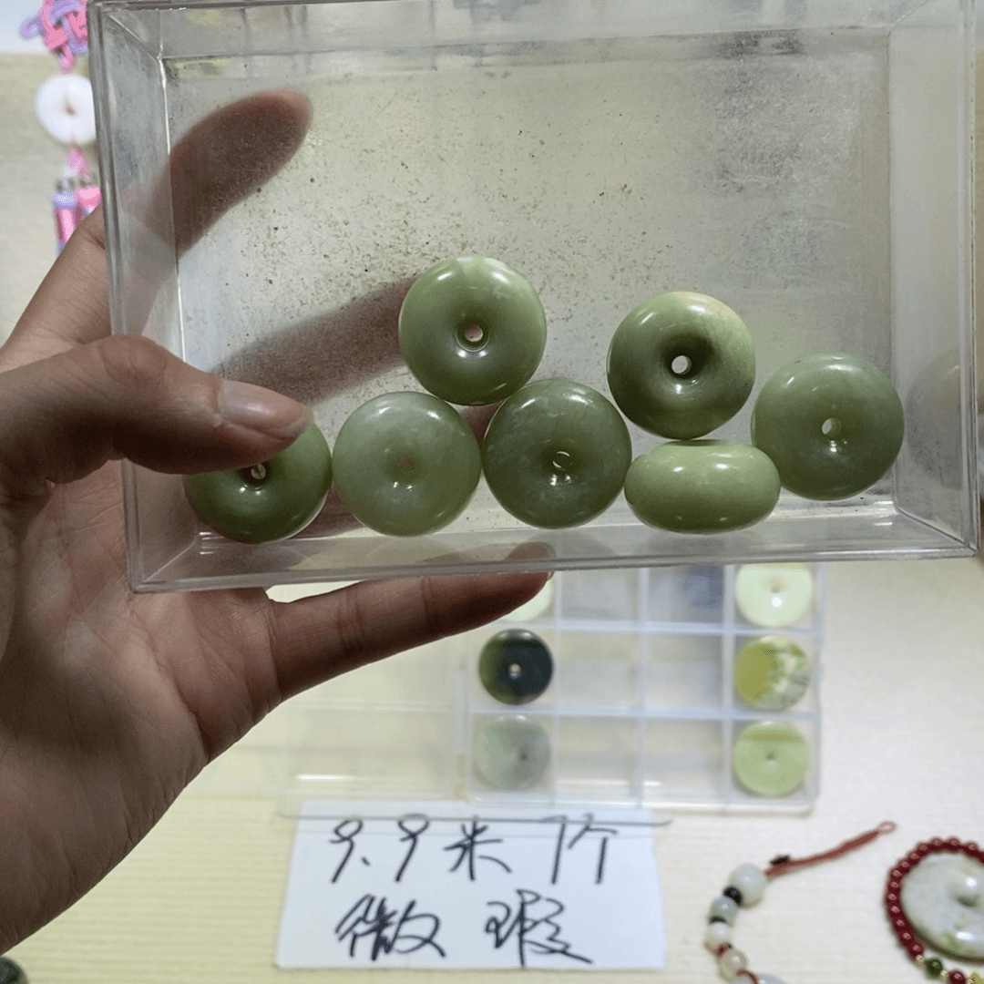 【闪购商品】蛇纹石玉珠宝奇石未镶嵌54