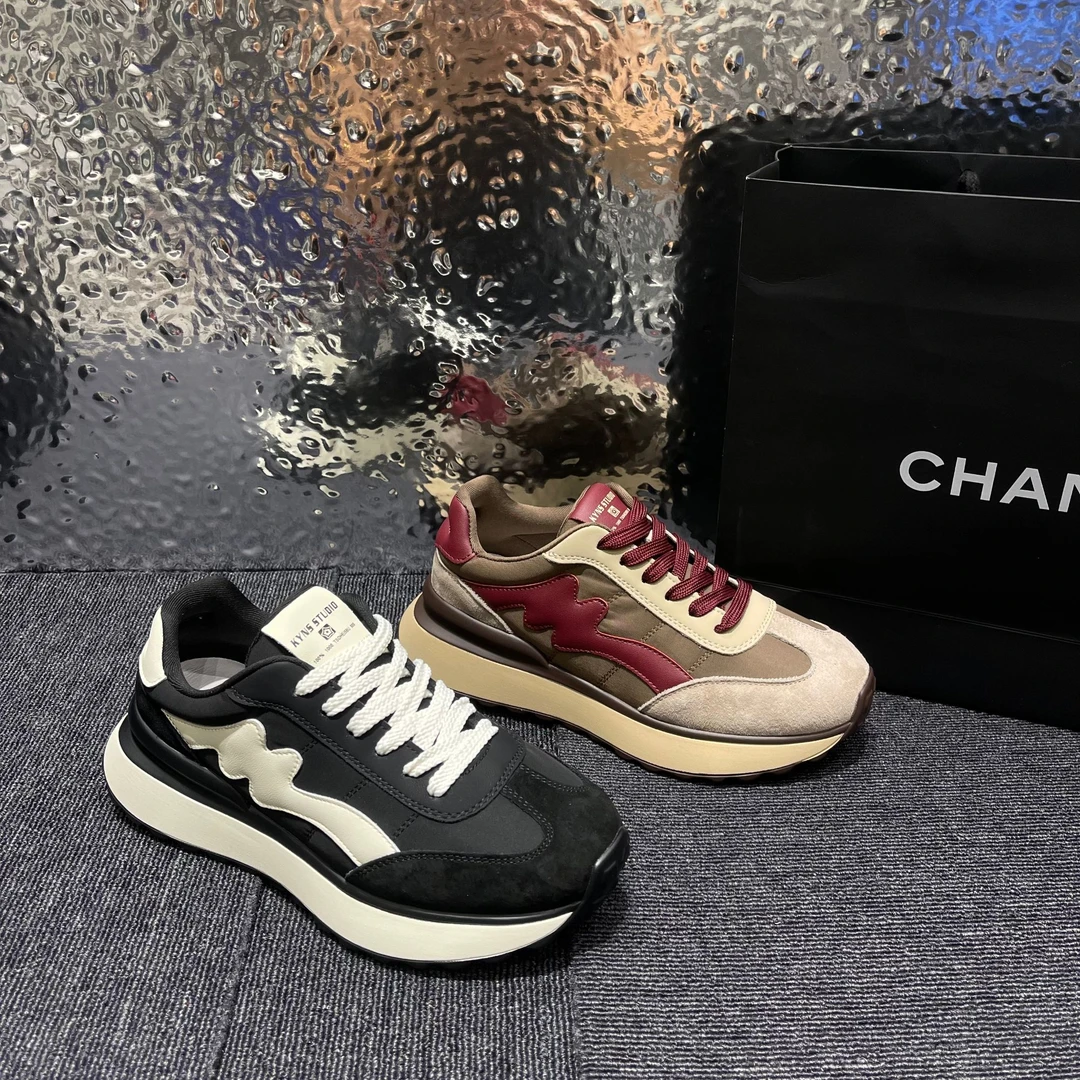 福利【闪电阿甘】24秋季新款低帮拼色舒适百搭潮流系带秋季休闲鞋