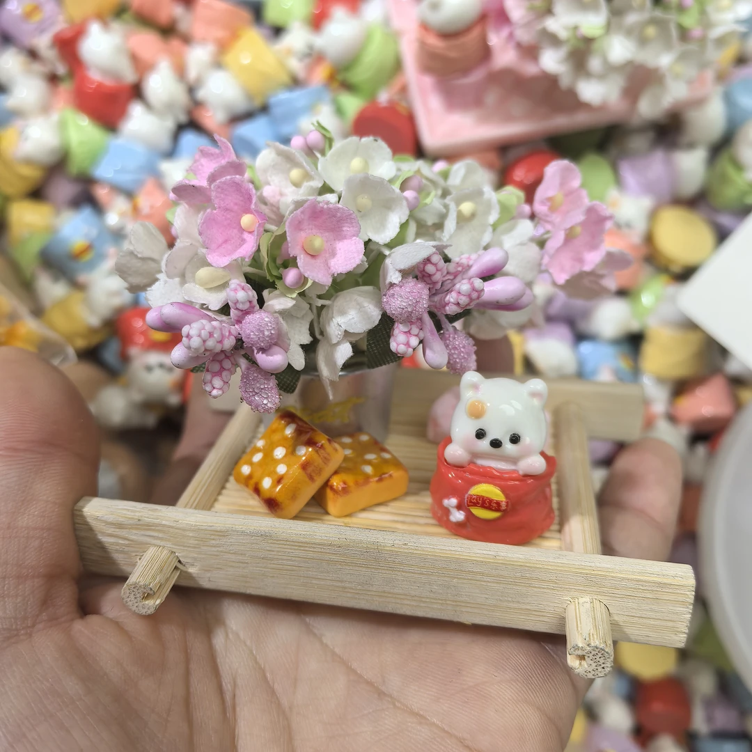 树脂DIY手工制作发夹咕卡手机壳饰品配饰件材料摆台diy冰箱贴挂件