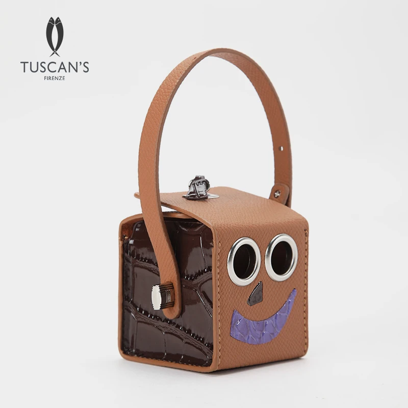 TUSCAN'S新款潮流时尚可爱小正方形包配件