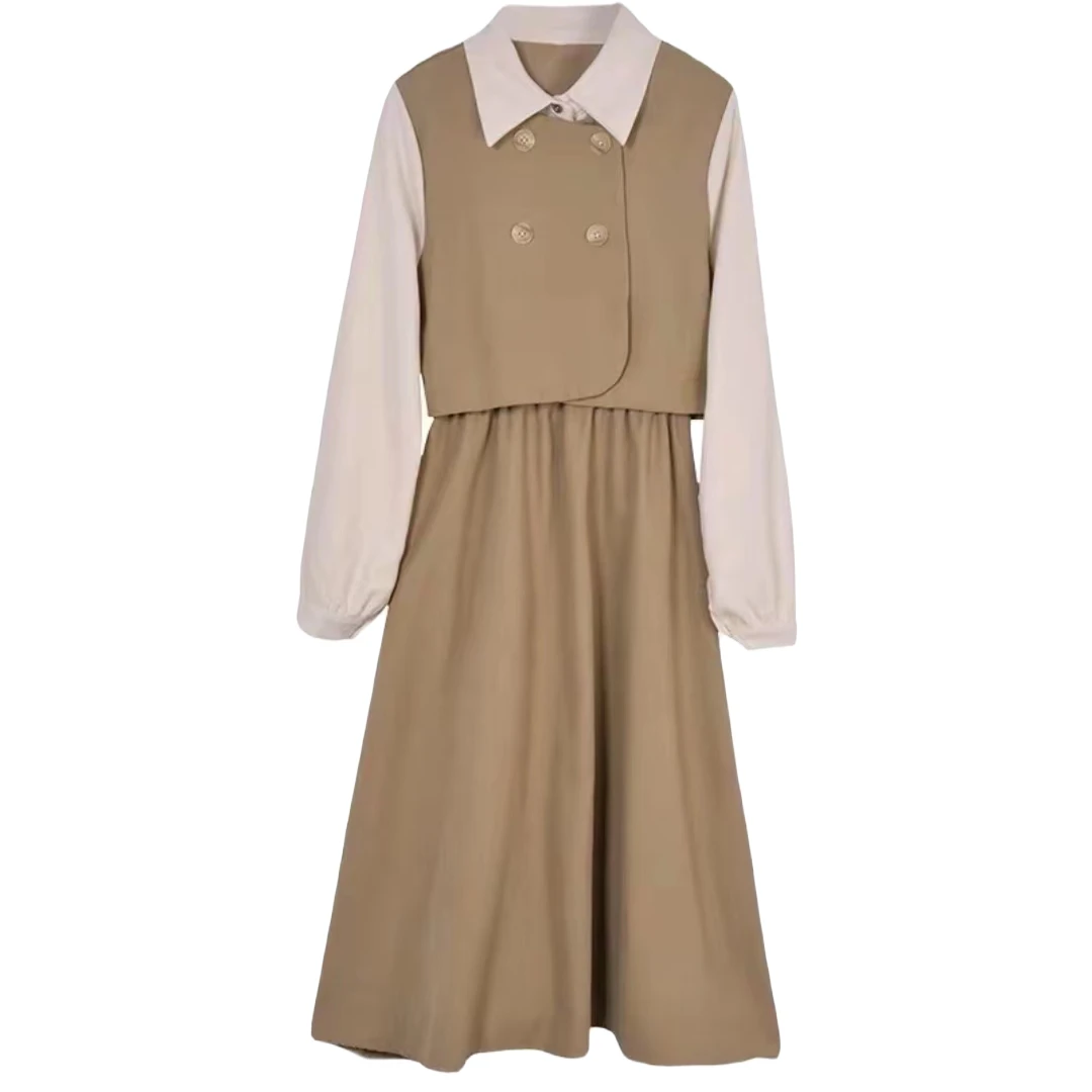 秋冬女装连衣裙气质显瘦洋气时尚