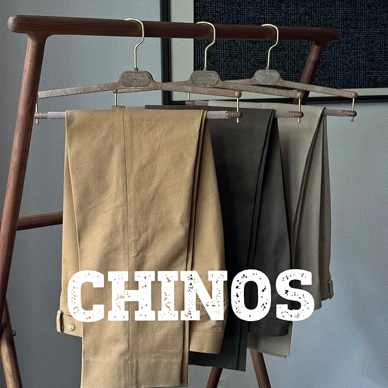 CM那不勒斯皇后经典斜纹水洗重磅长绒棉四季西裤意式中高腰长裤