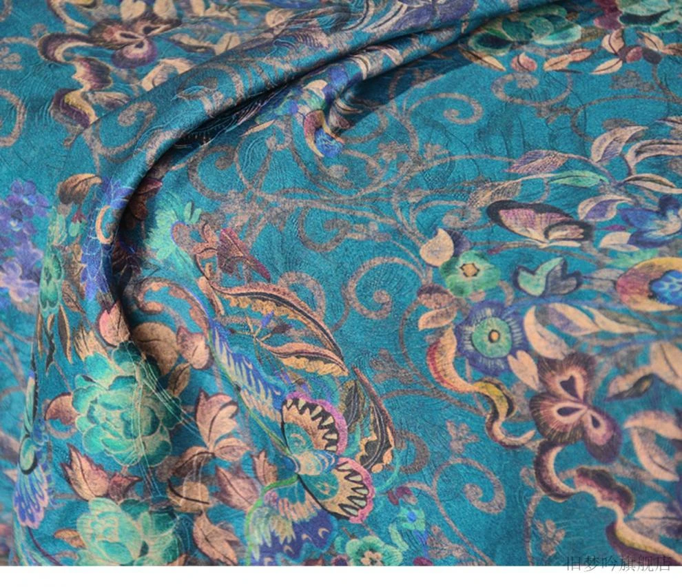 【布头】微瑕定制布头面料真丝香云纱丝绸布料链接介意慎拍