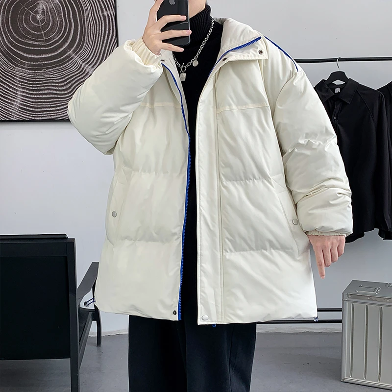 亦思哲棉衣外套男士秋冬季2022新款加厚潮牌青年保暖棉袄男装棉服