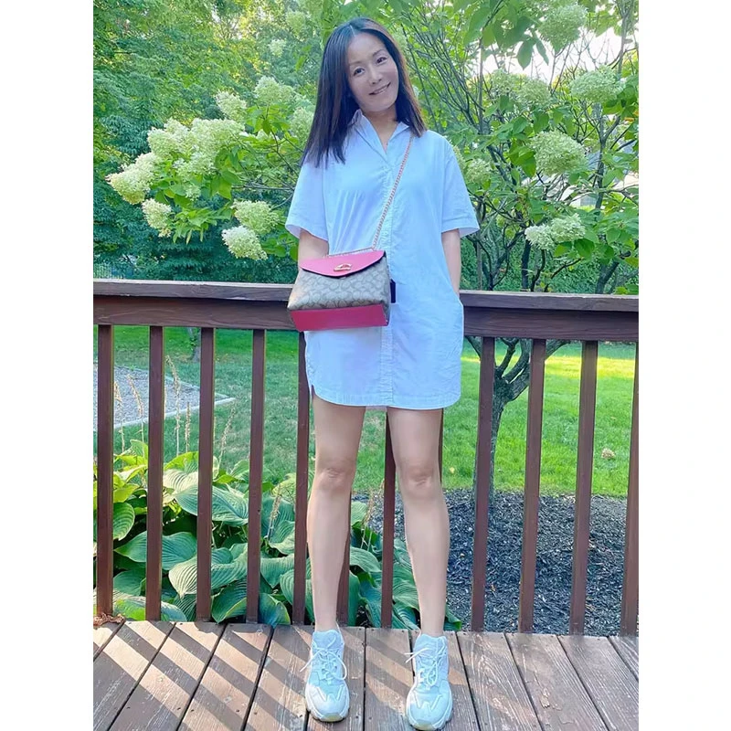 美国直邮 COACH蔻驰 C8596复古C标小香风链条斜挎包 25-11-19