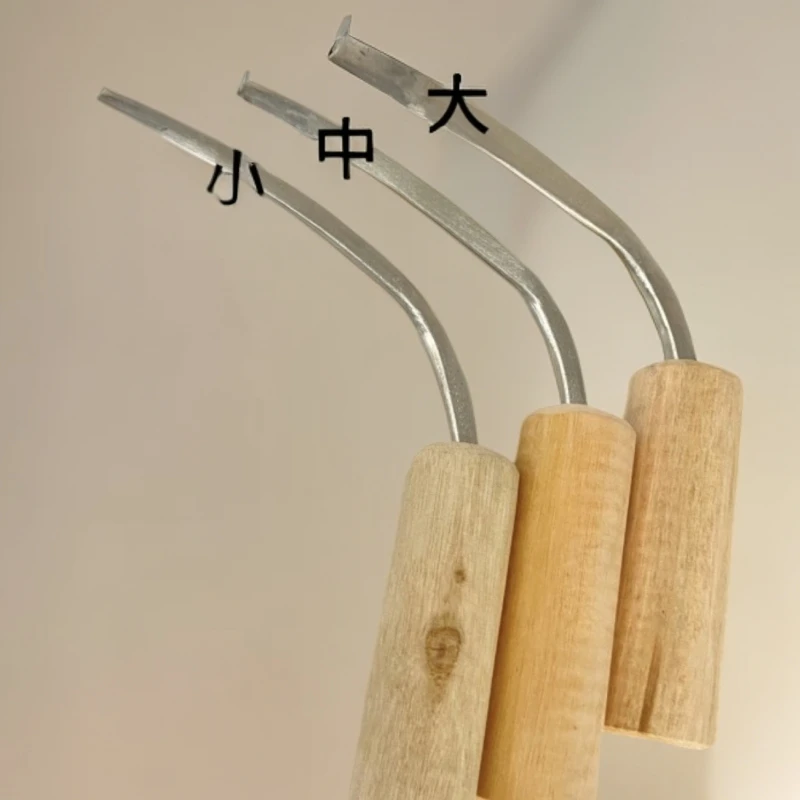 小中大号一套组合沉香勾刀勾丝勾香刮香刀勾子手工打造锋利无比