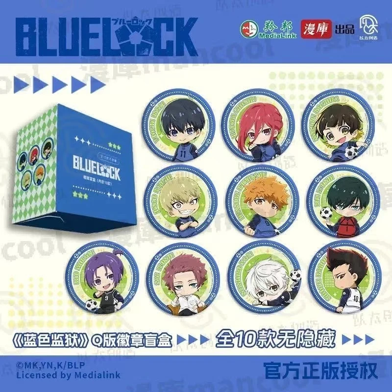 蓝色监狱Q版双闪徽章盲盒蜂乐回洁世一官谷漫库正版周边官谷