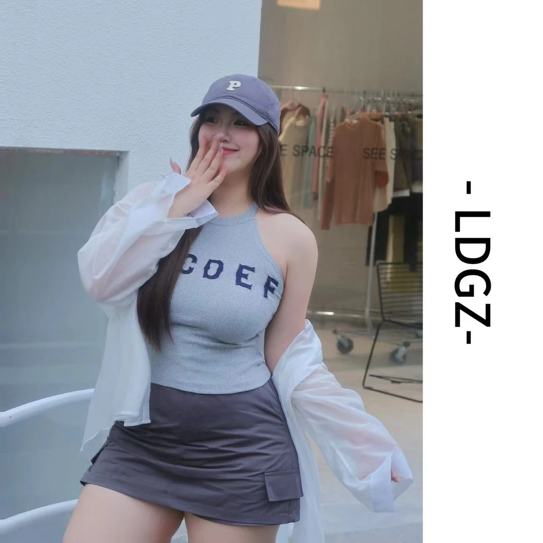 卤蛋公主【ABCD】大码胖mm运动辣妹纯欲夏季修身设计感时尚百搭