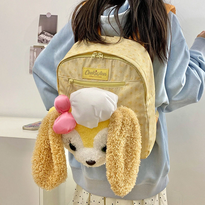 【一大一小或三个小包或两个大包】热卖帆布毛绒双肩包单肩包套装