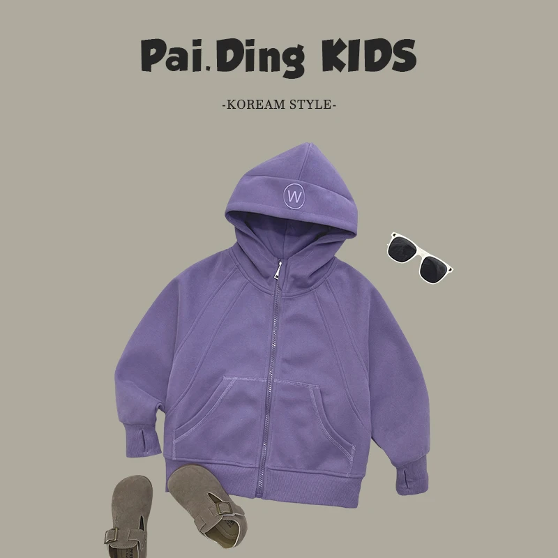 【迪哥童品】春装儿童韩版潮流个行宽松日常百搭外套AD0372-QHH