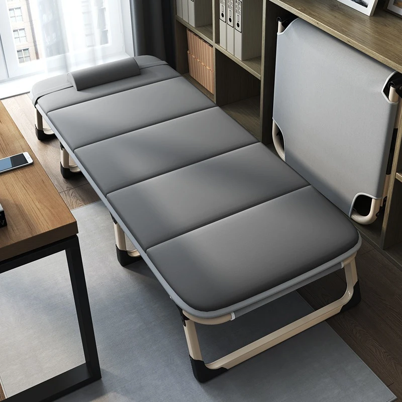折叠床单人办公室午休床便携式躺椅子医院陪护床简易午睡