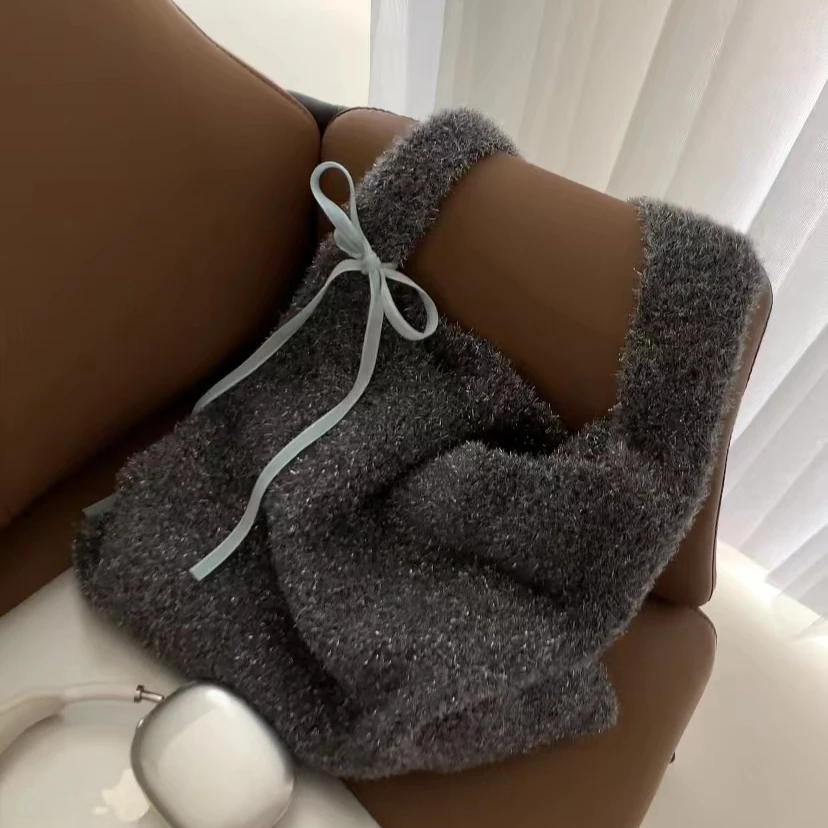 NNO小众品牌女包 百搭潮流银灰26607