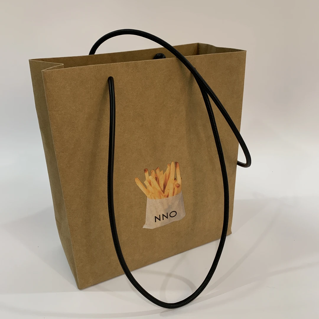 nno小众女包 薯条款牛皮纸袋 1620