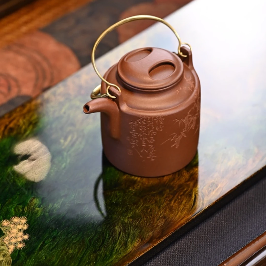 洋桶 黄松刻绘 底槽青全手工 邵仕军 250cc