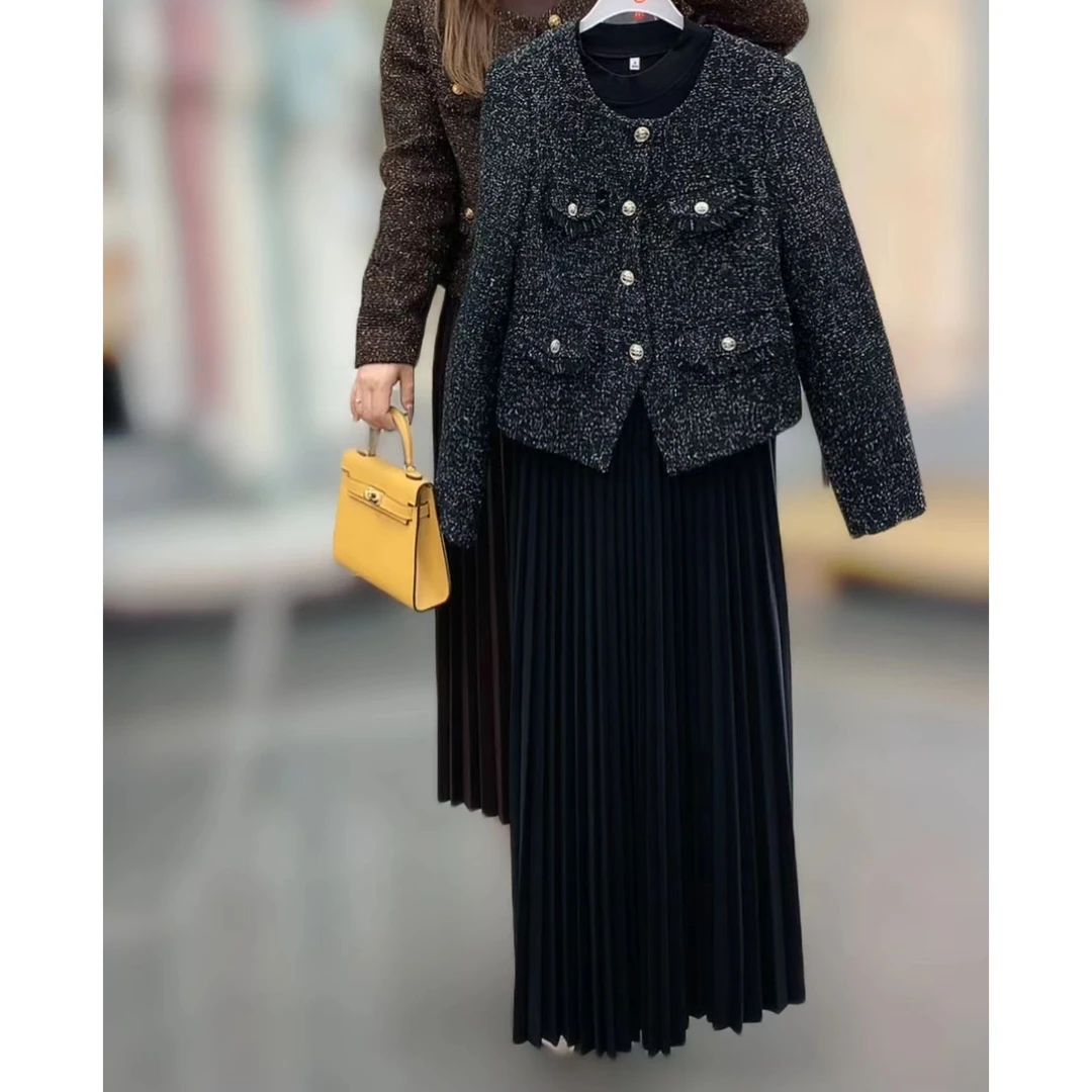 TL4313363回味依衣时尚显瘦气质设计师优雅女装两件套