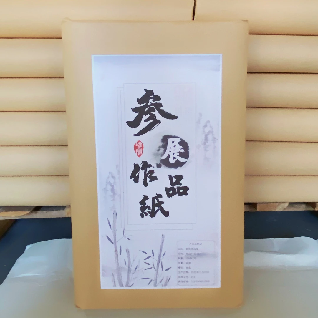 龙熹贡【参展作品纸】六尺对开加厚书法国画创作投展比赛练习