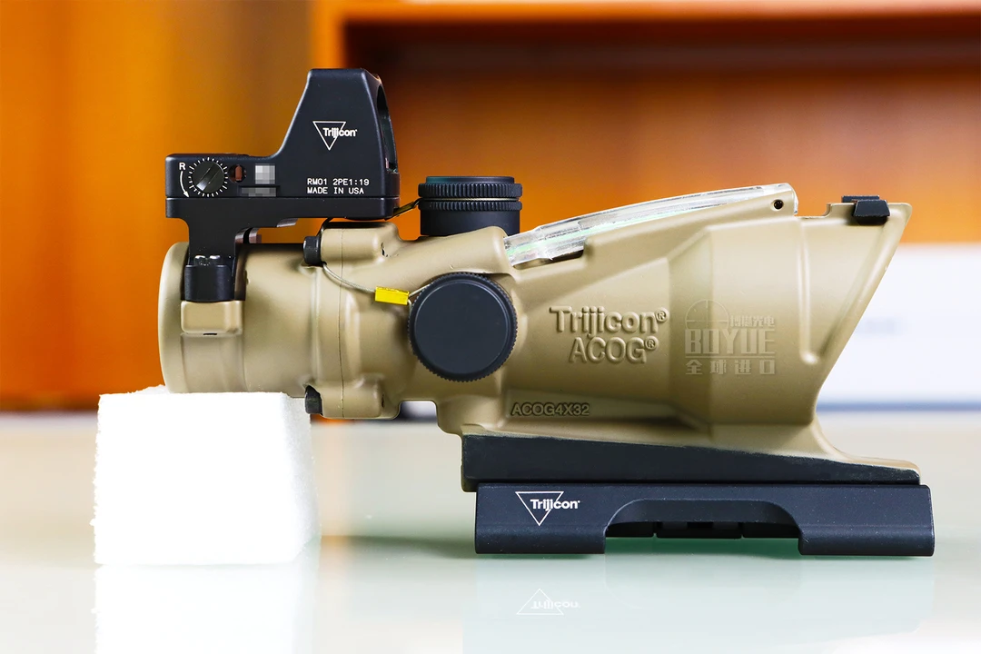 Trijicon ACOG 4x32 RMR美国原装进口小海螺4倍光学倍镜 沙色