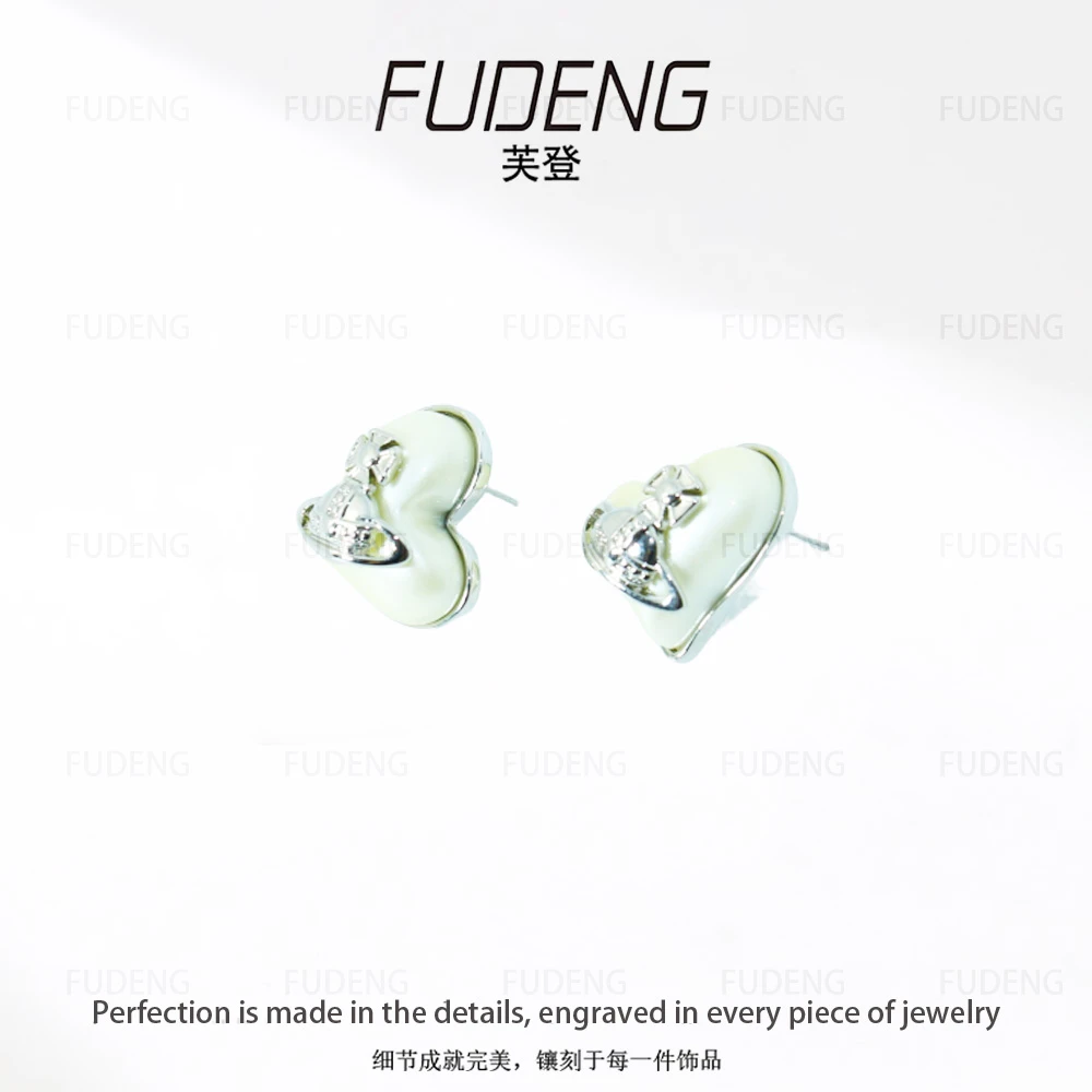 铜合金贝壳耳饰 原创设计款时尚简约气质轻奢耳钉6488