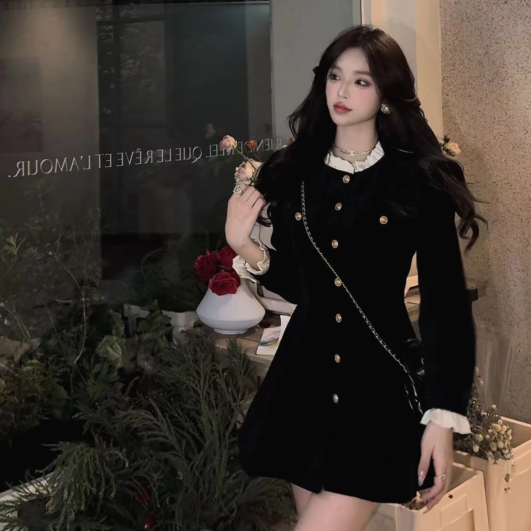 【JIAYI】早春法式富家千金公主连衣裙