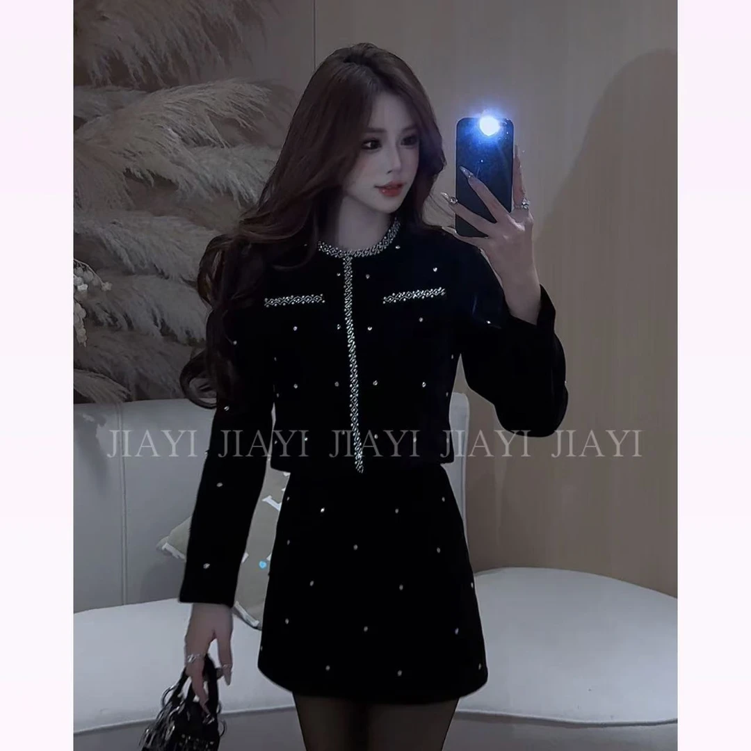 【JIAYI】璀璨星河 高定手缝款镶钻千金套装2590