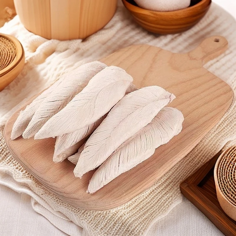 卷卷說精修冻干鸡小胸无油脂无血脂净重量500g增肥发腮猫零食狗狗