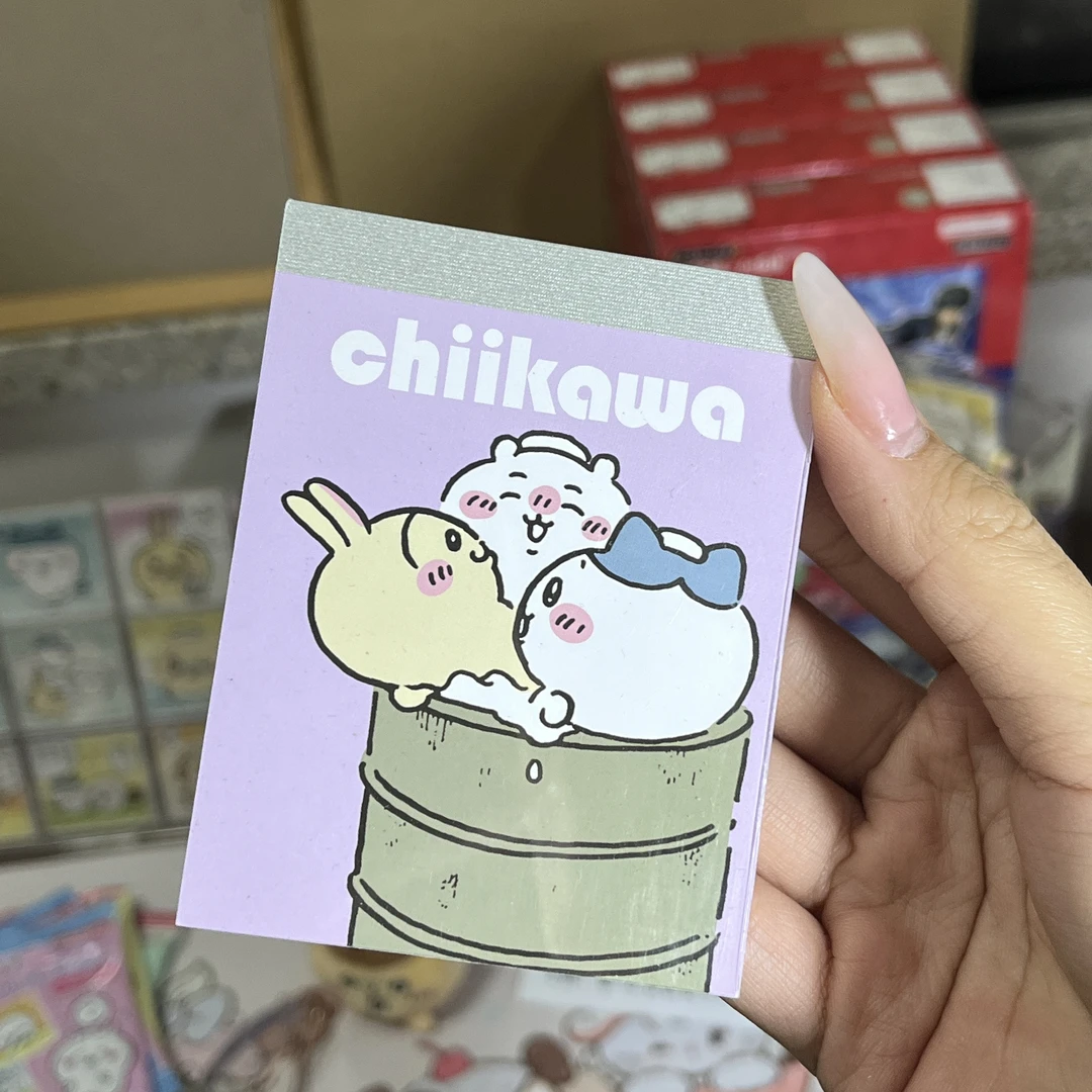 Chiikawa钥匙扣便利贴撕拉卡mini背包