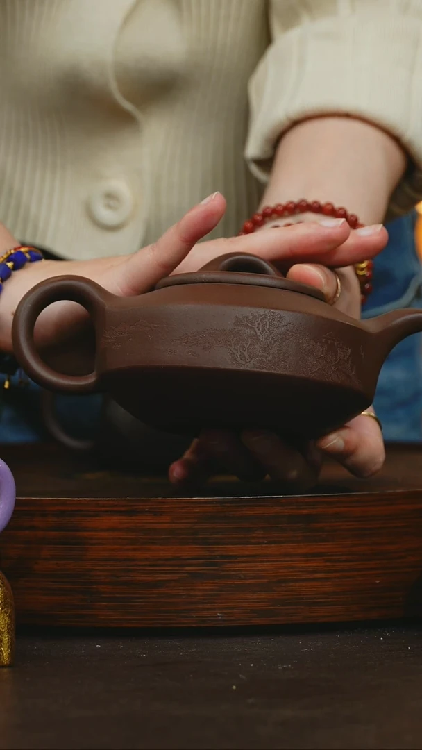 【闪购商品】杯【宜景窑鎏金系列】壶  45