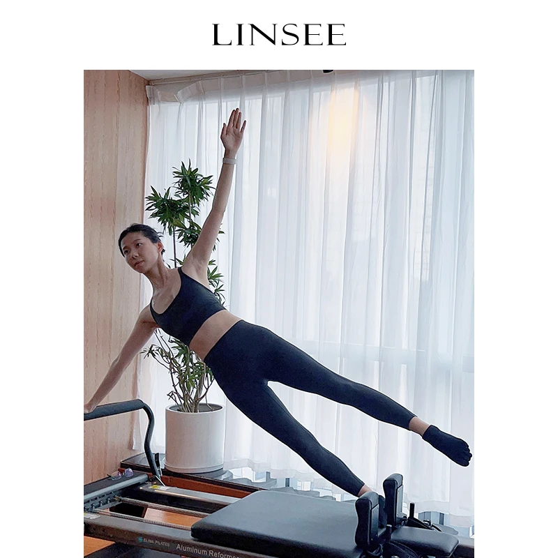 LINSEE/麟瑄收腹提臀芭比裤一码通云感弹力透气运动鲨鱼裤LK3D960