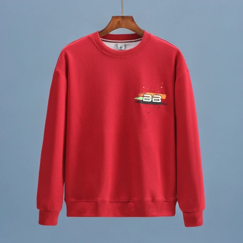 男士春秋宽松加厚套头秋冬长袖百搭时尚潮流休闲运动卫衣W3088