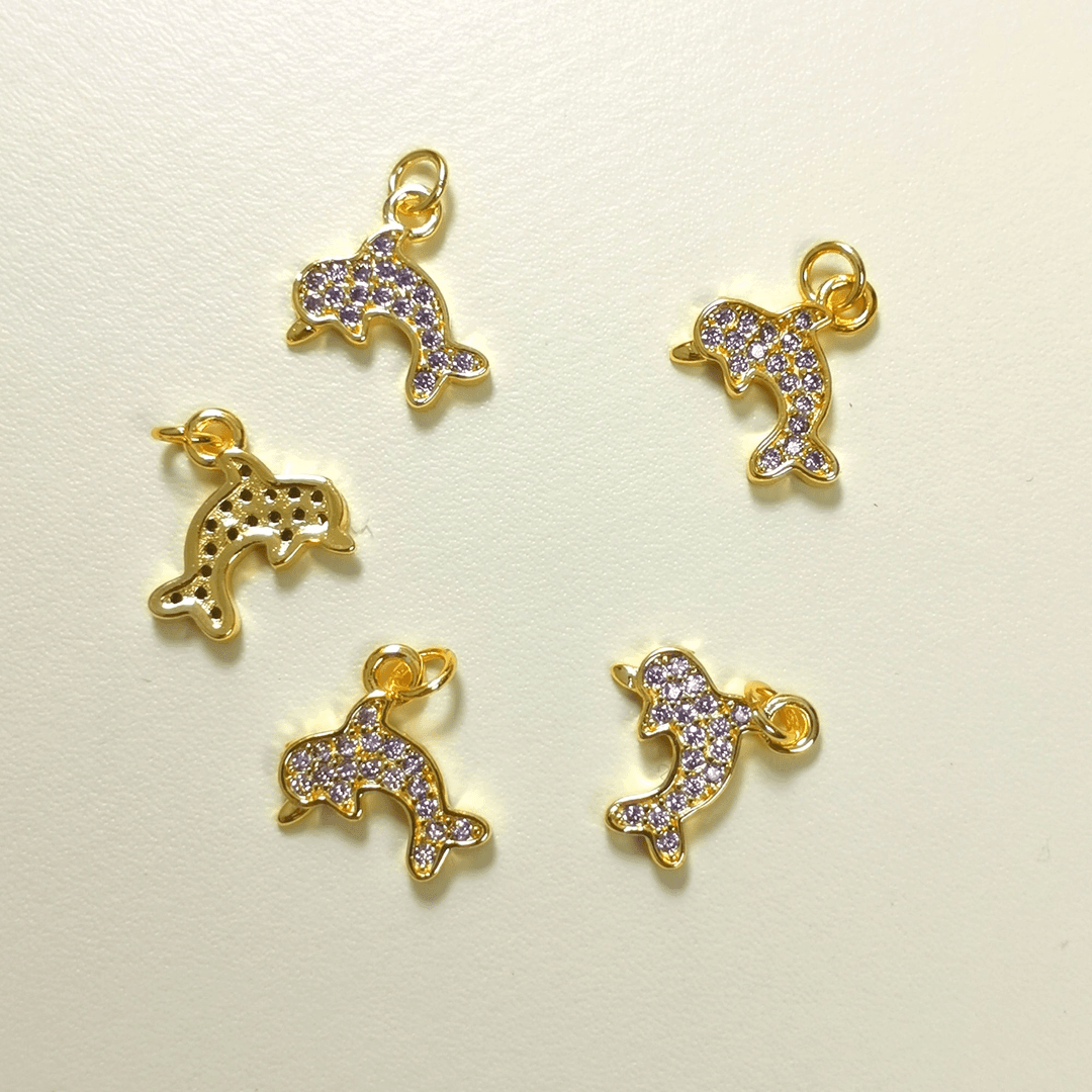 铜合金吊坠 新款锆石吊坠  时尚 百搭手工diy吊坠配饰