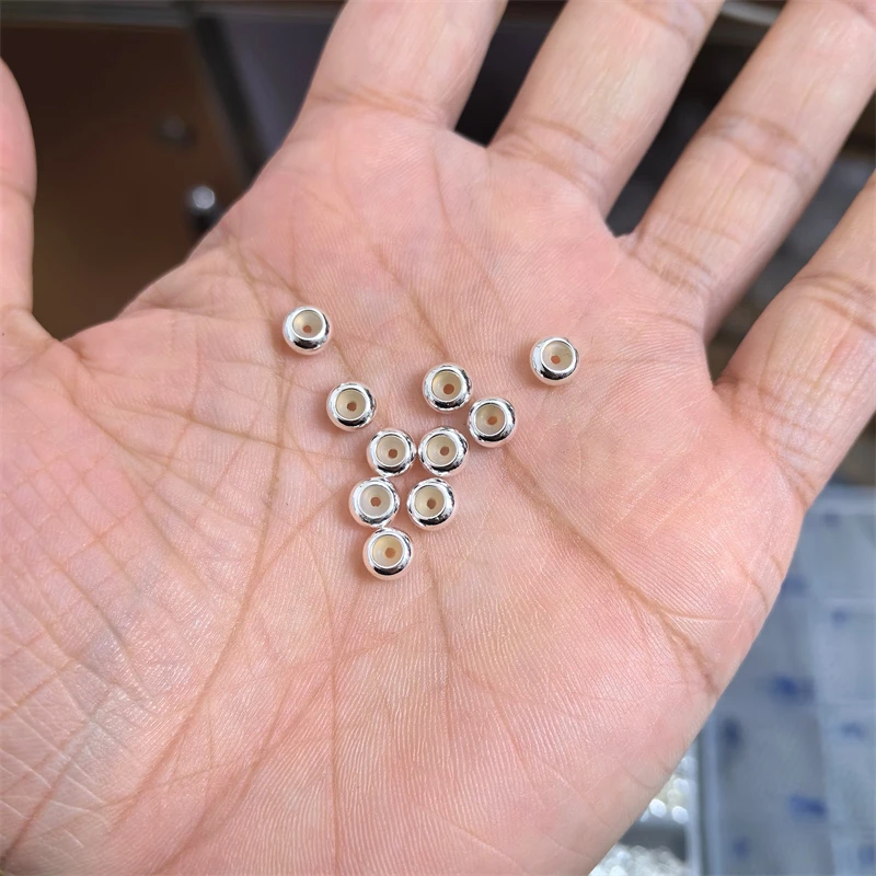铜合金吊坠 推拉链自制套装o字链条锆石水滴6mm硅胶珠