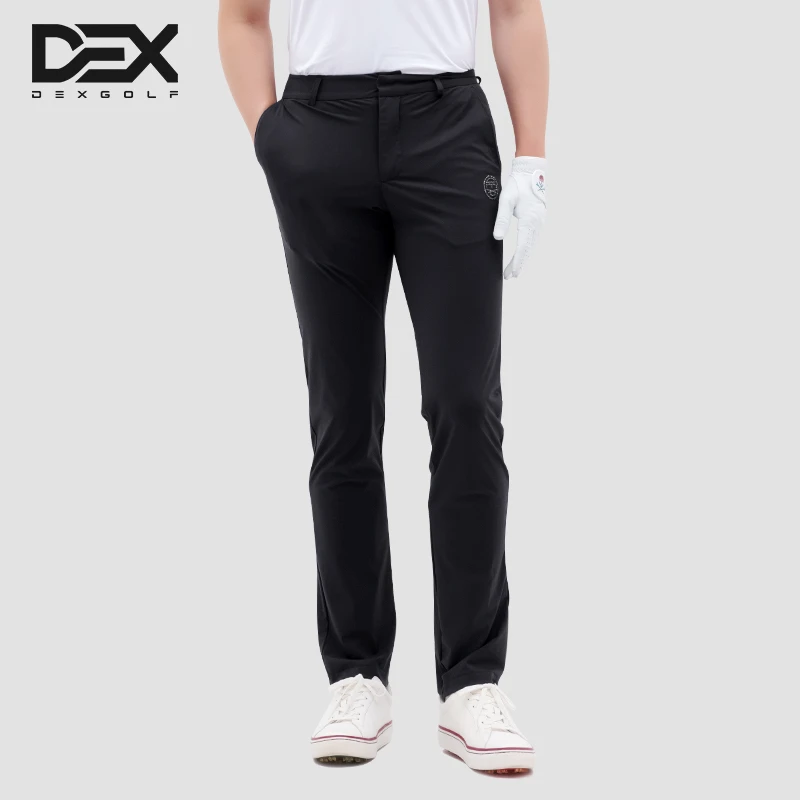 DEXGOLF高尔夫男士速干简约长裤2008春夏薄款休闲舒适透气裤