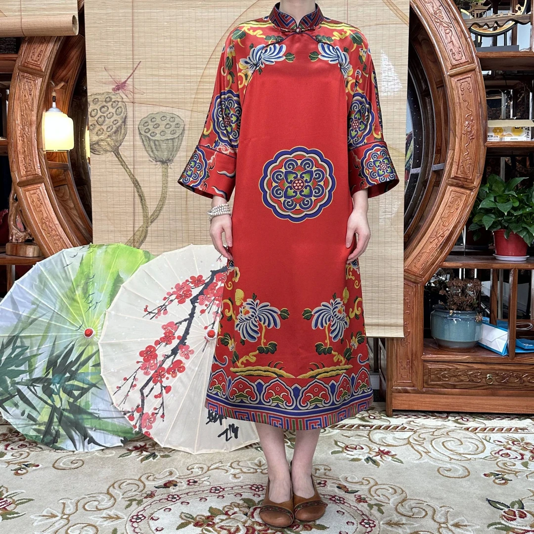 2蛇年大吉链接截图按序号下单，重锻皮子料100分桑蚕丝香云纱专场