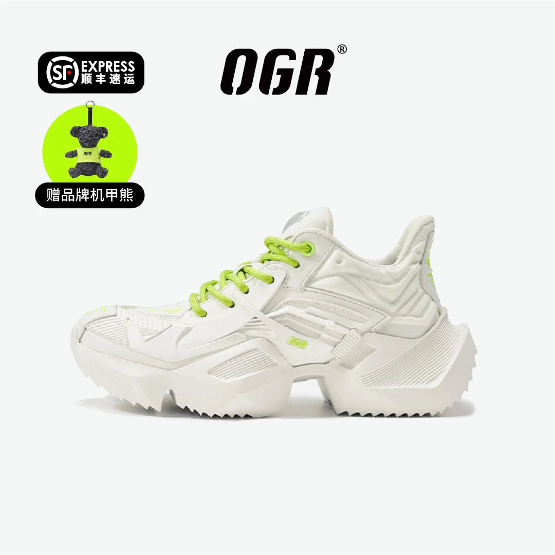 【陈理想专属】机甲四季2.0时尚百搭机甲鞋透气舒适潮鞋黑色低帮