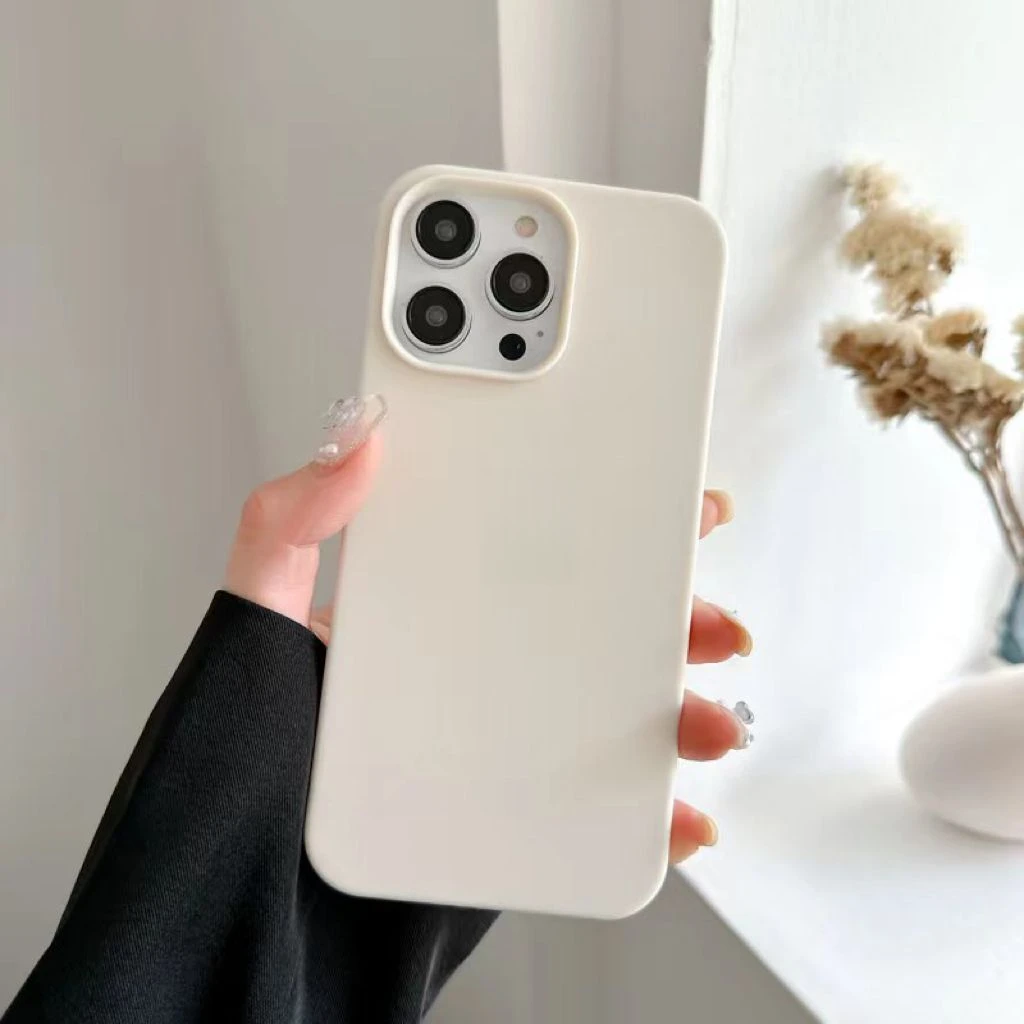 简约iPhone12苹果13/14proamx手机壳15流行简约8plus大孔液态硅胶