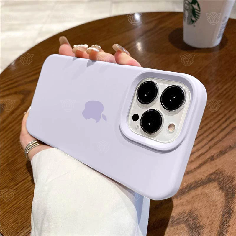 ins紫丁香iPhone15pro苹果14手机壳13全包15防摔12液态11硅胶x/xr