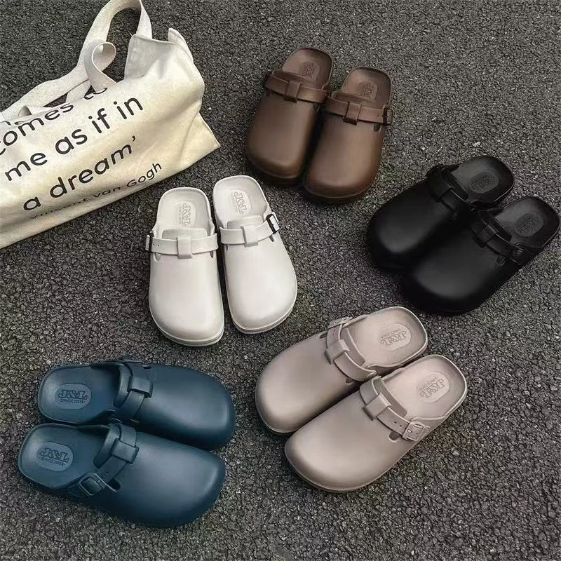 家家乐7618勃肯包头拖女士秋冬季室内居家防水防滑凉拖男款手术室