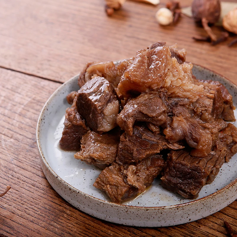 玲姐东北哈尔滨卤味牛肉边角料牛碎肉，牛油