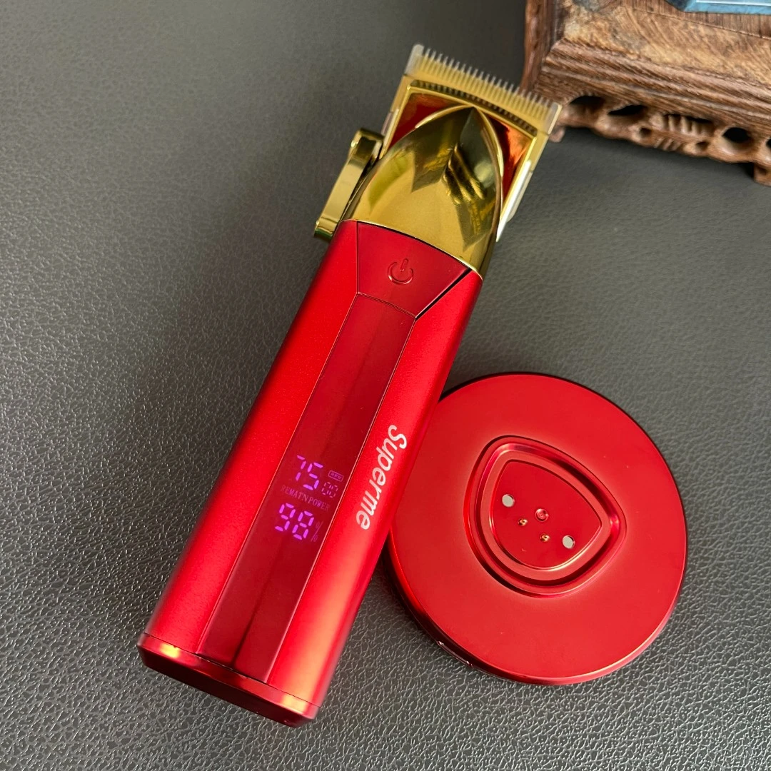 瓦伦缇919升级版专业油头渐变推子液晶显示两档加速