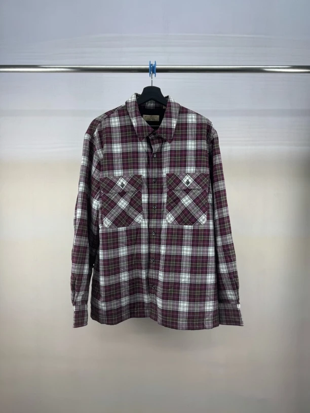 全新未使用 BURBERRY/博柏利 经典格纹棉服外套/L码/M1930