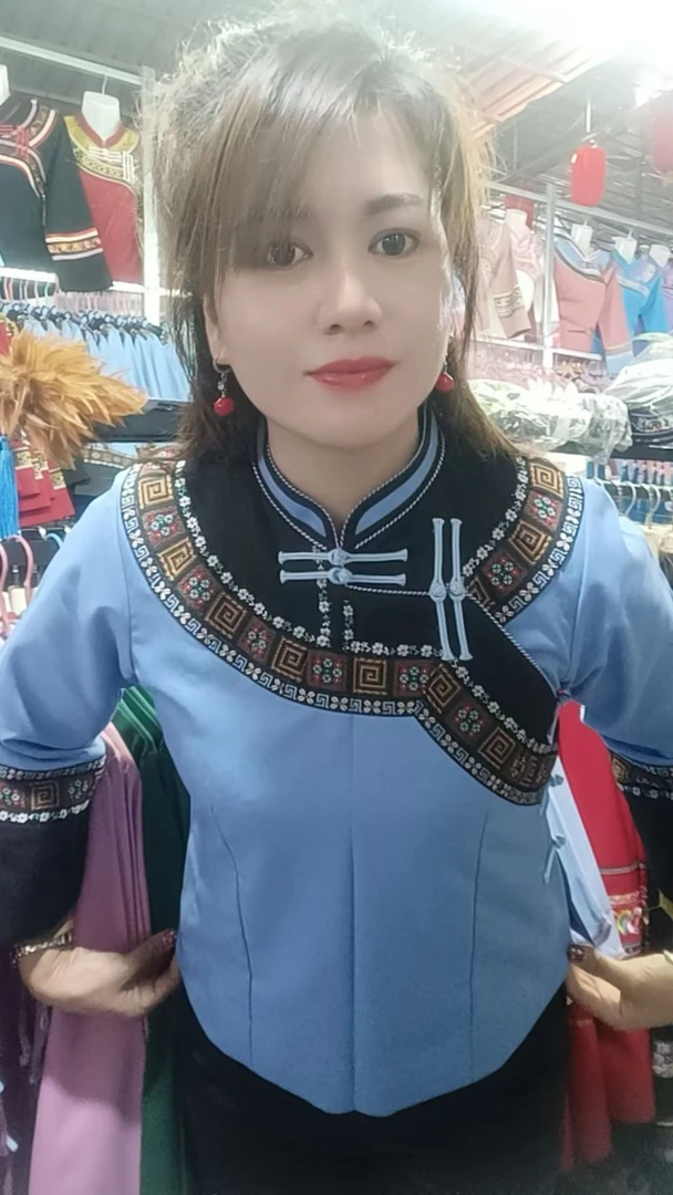 新款民族服装少数民族服装壮族服装云南服装