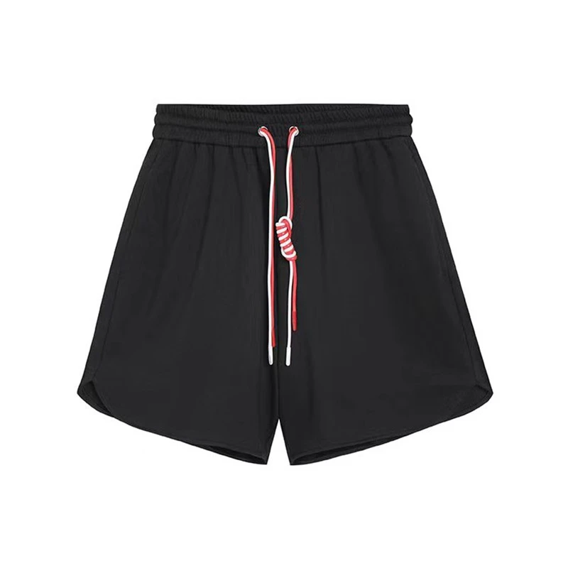 ICYNESS-无性别大长腿有机棉抽绳短裤