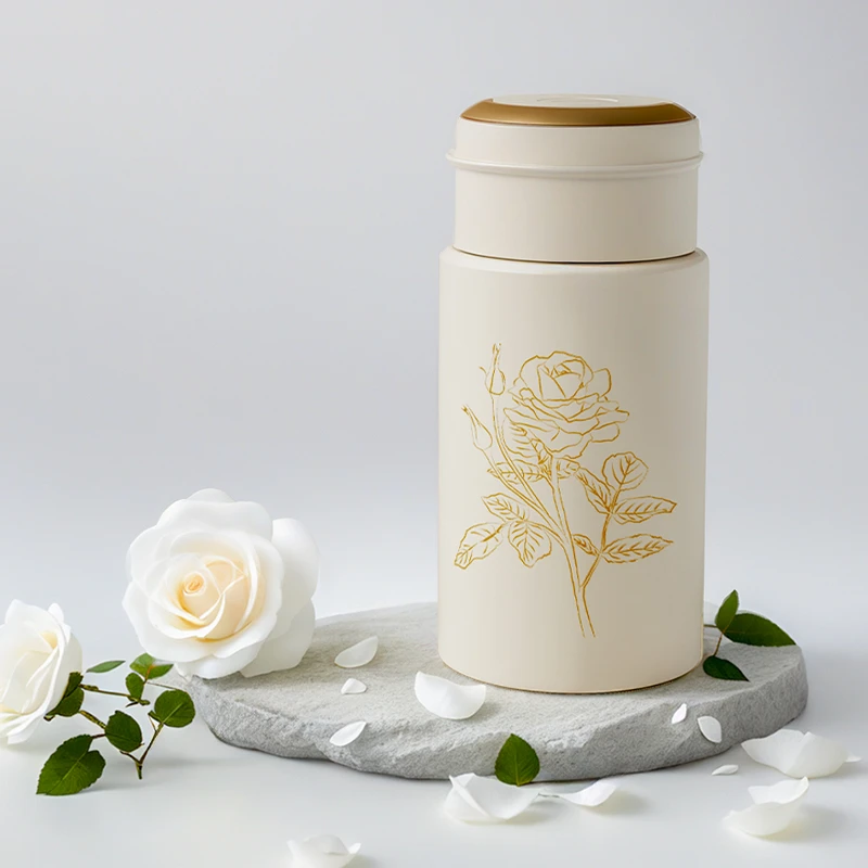 DEBOLAI德博莱奢华女神焖烧杯高档女士创意简约大容量带盖A