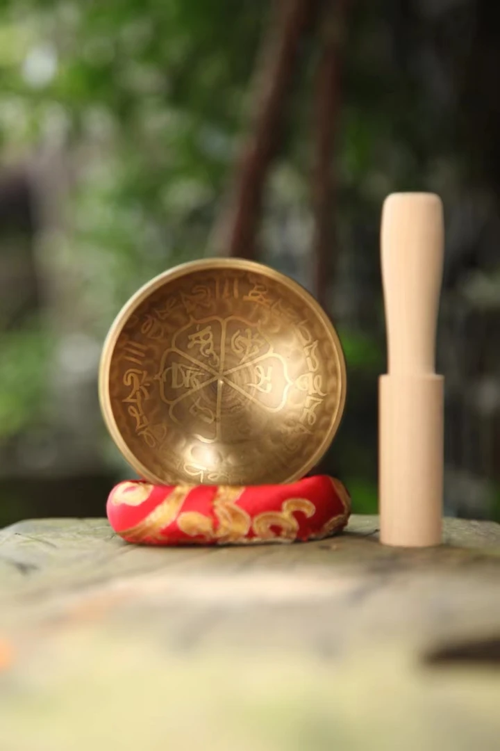 尼泊尔半手工颂钵音疗解压瑜伽颂钵音疗颂钵采耳颂钵放松解压雕刻