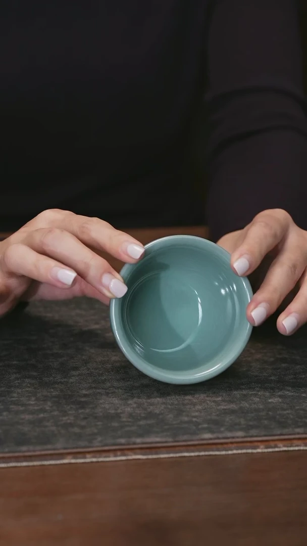 【闪购商品】zz原产地原矿釉汝瓷大缸杯